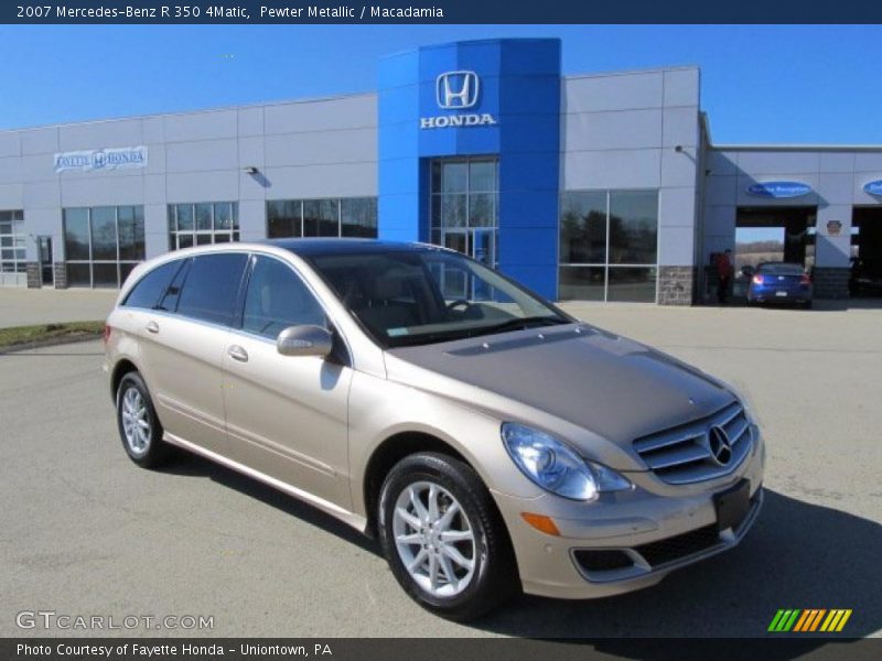 Pewter Metallic / Macadamia 2007 Mercedes-Benz R 350 4Matic