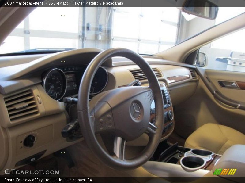 Pewter Metallic / Macadamia 2007 Mercedes-Benz R 350 4Matic