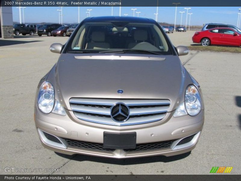 Pewter Metallic / Macadamia 2007 Mercedes-Benz R 350 4Matic