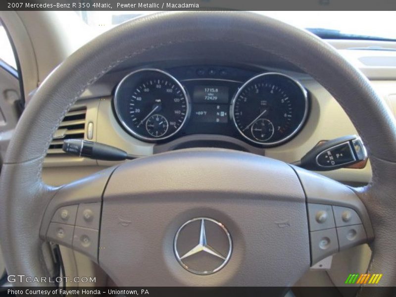Pewter Metallic / Macadamia 2007 Mercedes-Benz R 350 4Matic