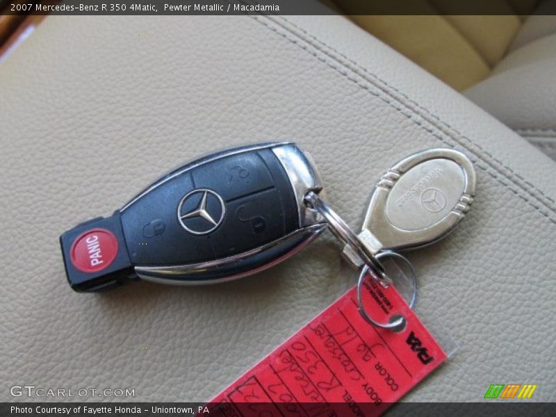Pewter Metallic / Macadamia 2007 Mercedes-Benz R 350 4Matic