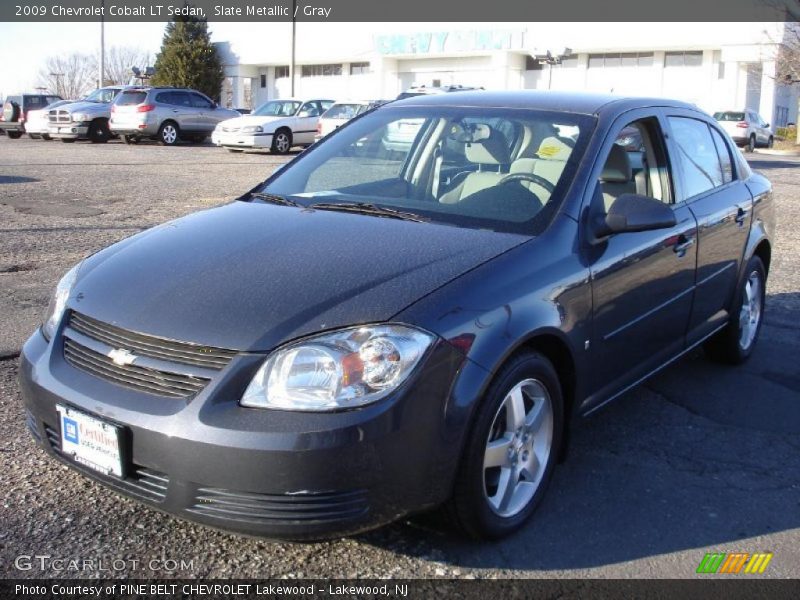 Slate Metallic / Gray 2009 Chevrolet Cobalt LT Sedan