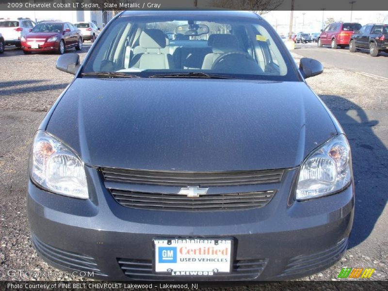 Slate Metallic / Gray 2009 Chevrolet Cobalt LT Sedan