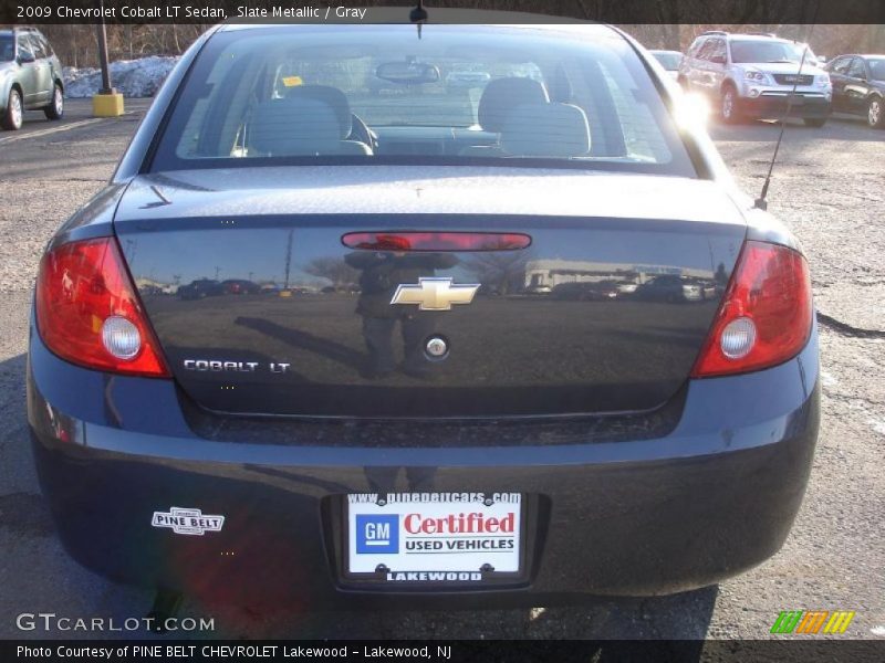 Slate Metallic / Gray 2009 Chevrolet Cobalt LT Sedan
