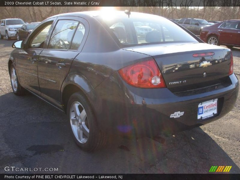 Slate Metallic / Gray 2009 Chevrolet Cobalt LT Sedan