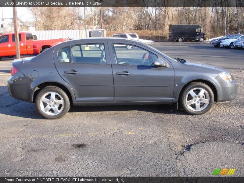 Slate Metallic / Gray 2009 Chevrolet Cobalt LT Sedan