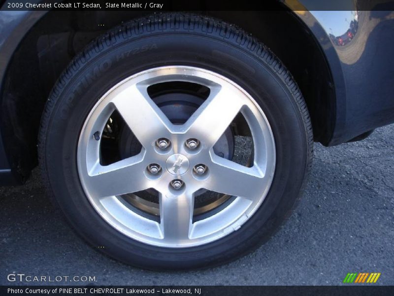 Slate Metallic / Gray 2009 Chevrolet Cobalt LT Sedan