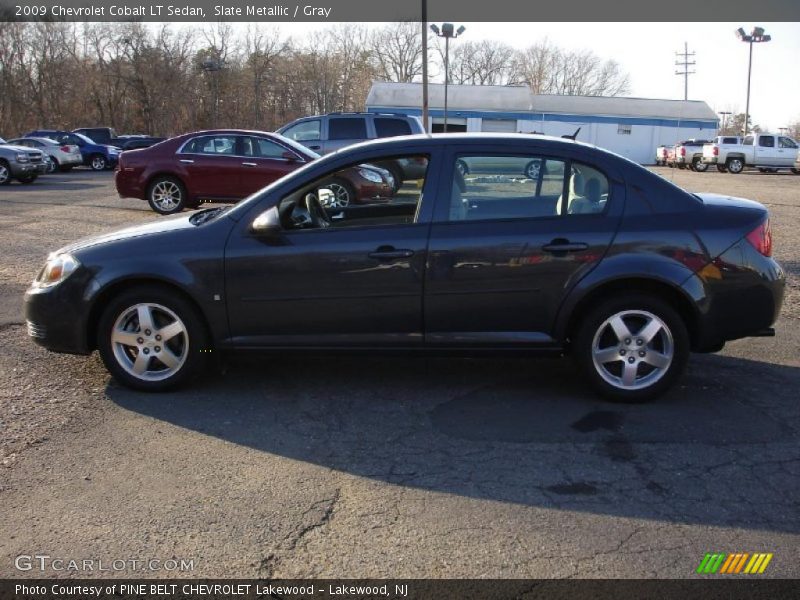 Slate Metallic / Gray 2009 Chevrolet Cobalt LT Sedan