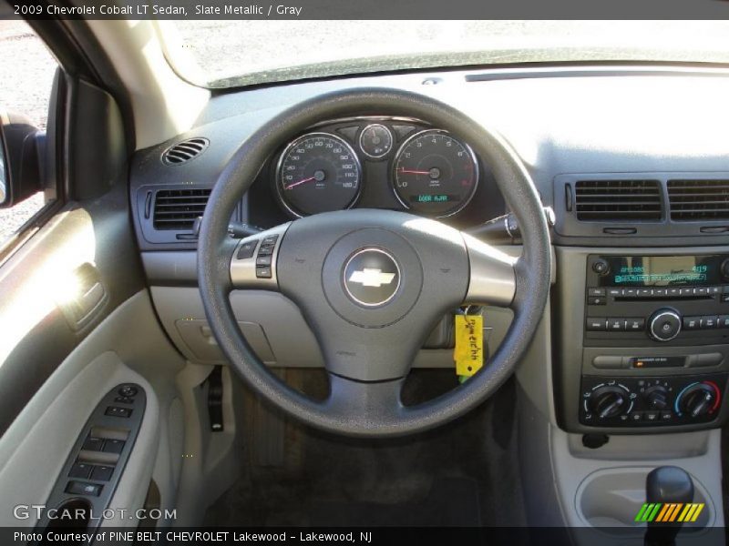Slate Metallic / Gray 2009 Chevrolet Cobalt LT Sedan