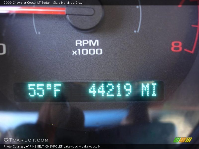 Slate Metallic / Gray 2009 Chevrolet Cobalt LT Sedan