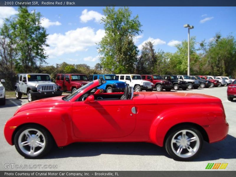  2003 SSR  Redline Red