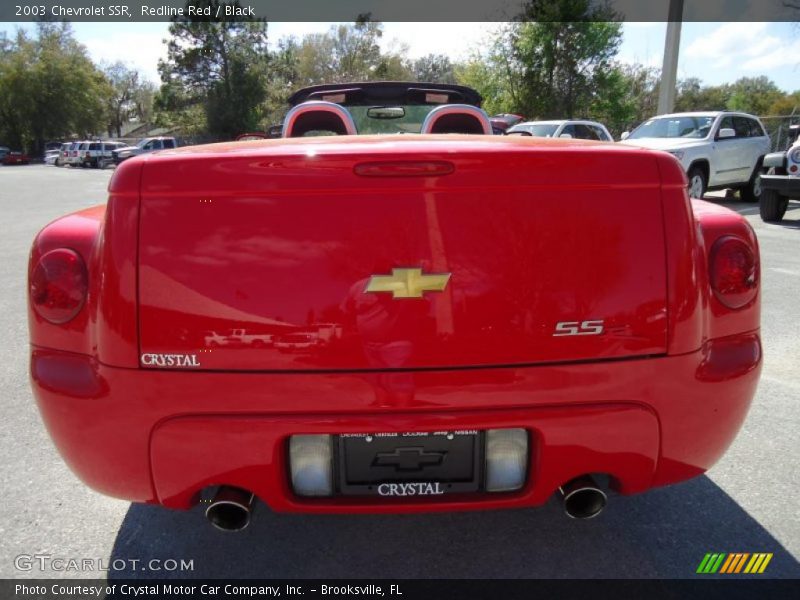 Redline Red / Black 2003 Chevrolet SSR