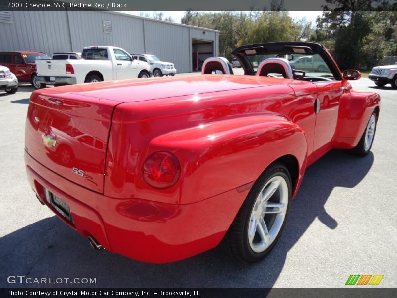 Redline Red / Black 2003 Chevrolet SSR