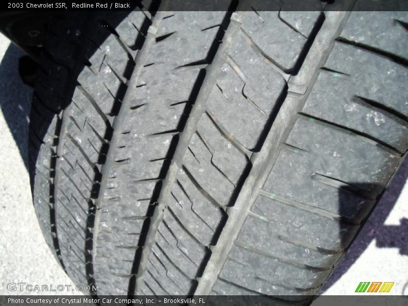 Redline Red / Black 2003 Chevrolet SSR