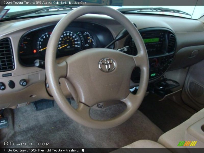 Black / Oak 2004 Toyota Tundra SR5 Access Cab 4x4
