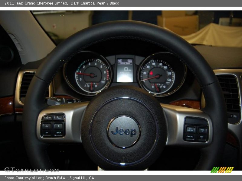 Dark Charcoal Pearl / Black 2011 Jeep Grand Cherokee Limited