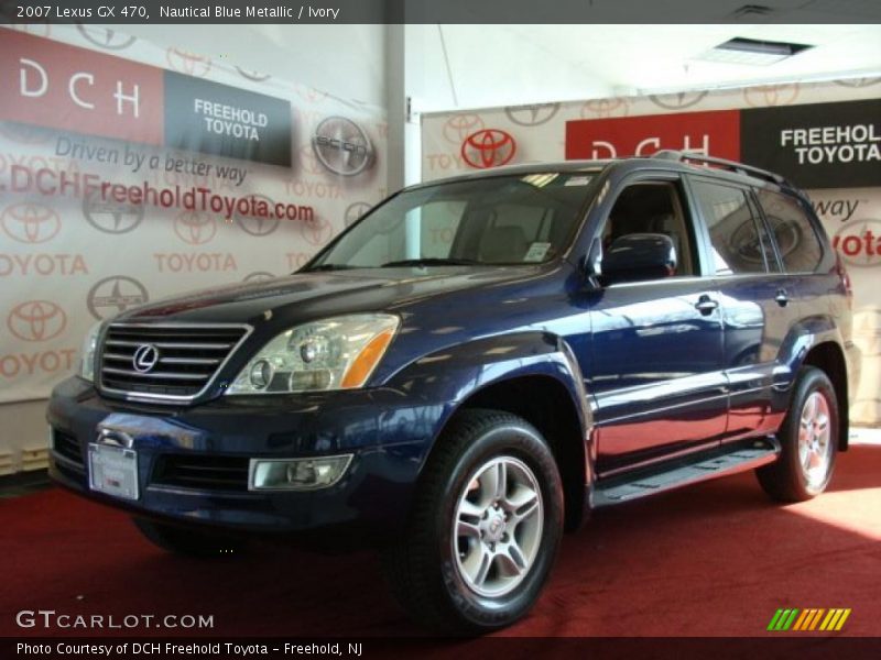 Nautical Blue Metallic / Ivory 2007 Lexus GX 470