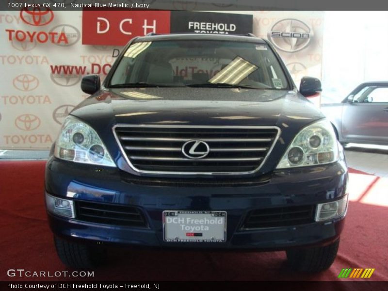 Nautical Blue Metallic / Ivory 2007 Lexus GX 470