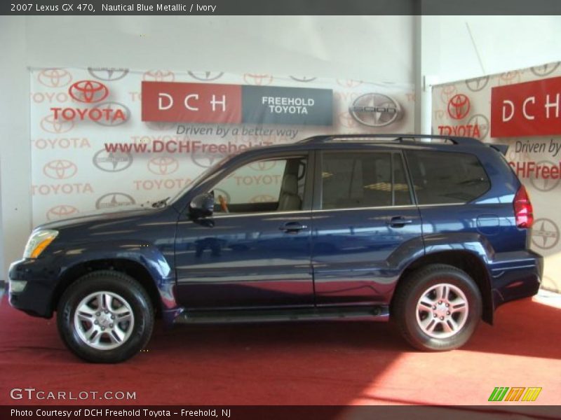 Nautical Blue Metallic / Ivory 2007 Lexus GX 470