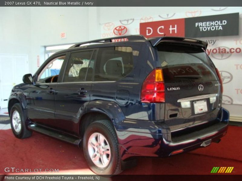 Nautical Blue Metallic / Ivory 2007 Lexus GX 470