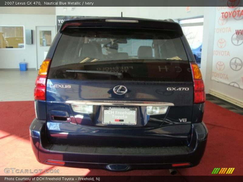 Nautical Blue Metallic / Ivory 2007 Lexus GX 470