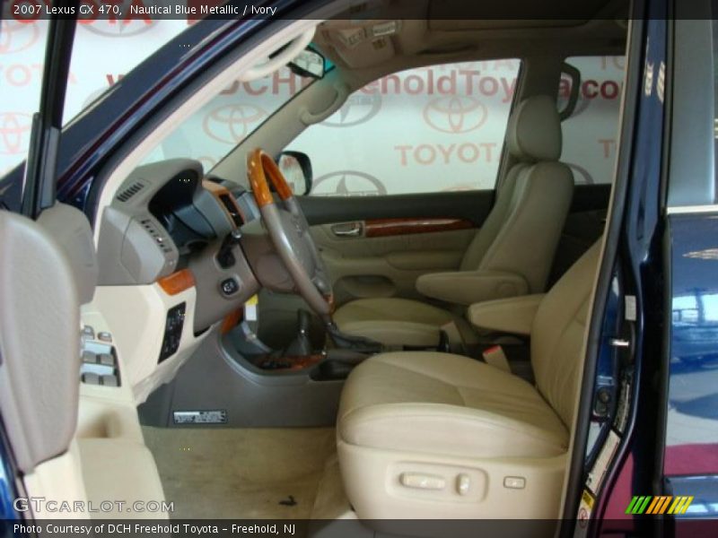 Nautical Blue Metallic / Ivory 2007 Lexus GX 470