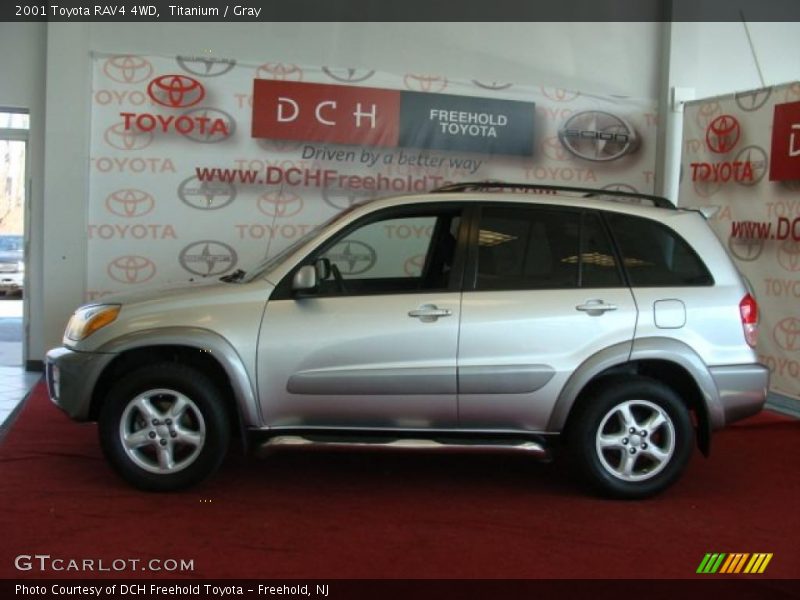 Titanium / Gray 2001 Toyota RAV4 4WD