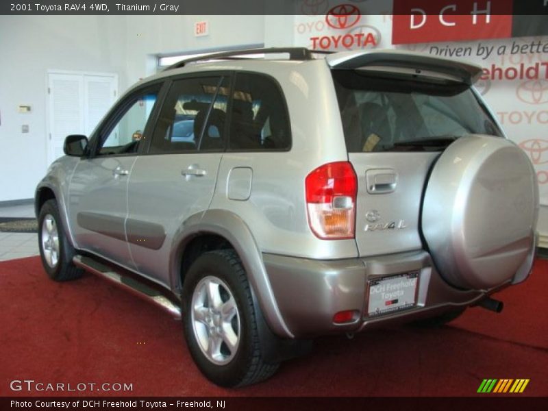 Titanium / Gray 2001 Toyota RAV4 4WD