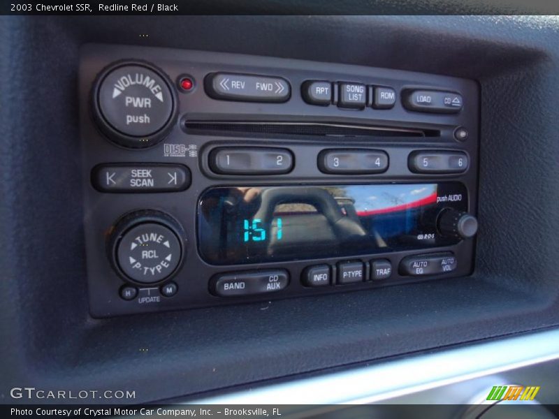 Redline Red / Black 2003 Chevrolet SSR