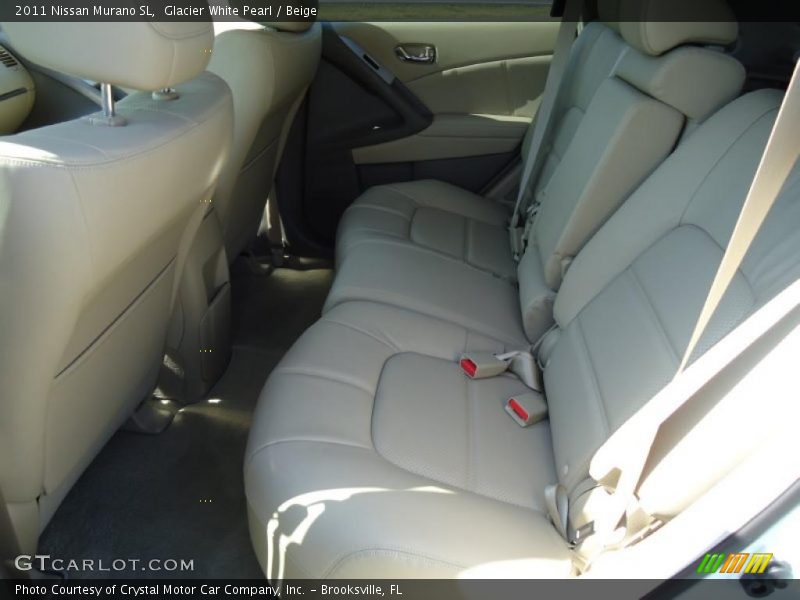 Glacier White Pearl / Beige 2011 Nissan Murano SL
