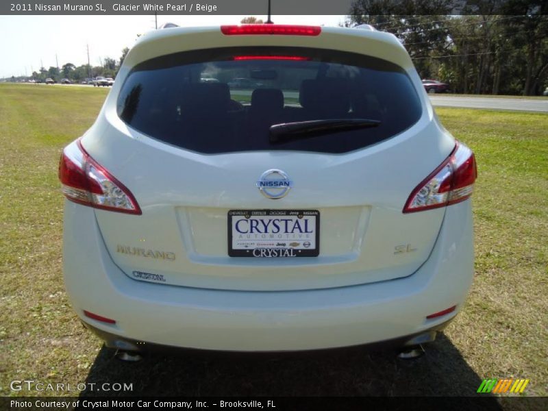 Glacier White Pearl / Beige 2011 Nissan Murano SL
