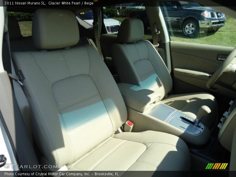 Glacier White Pearl / Beige 2011 Nissan Murano SL