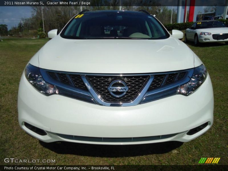 Glacier White Pearl / Beige 2011 Nissan Murano SL