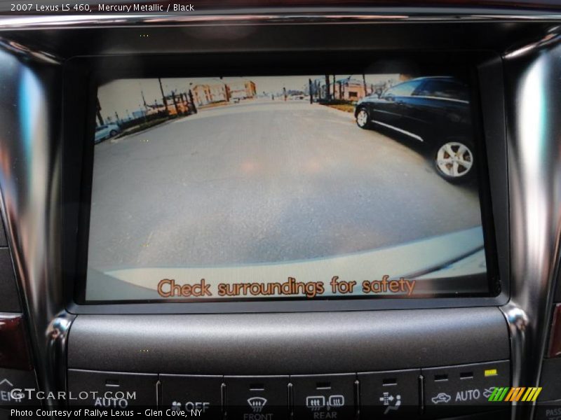 Mercury Metallic / Black 2007 Lexus LS 460