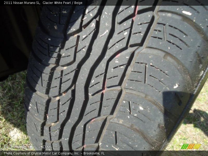 Glacier White Pearl / Beige 2011 Nissan Murano SL
