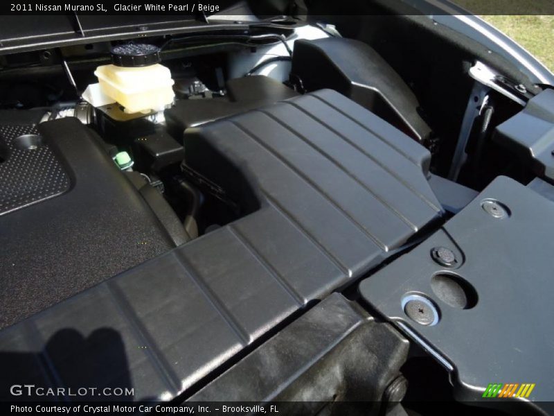 Glacier White Pearl / Beige 2011 Nissan Murano SL