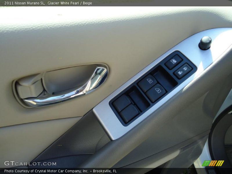 Glacier White Pearl / Beige 2011 Nissan Murano SL