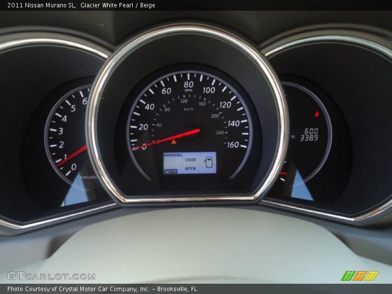 Glacier White Pearl / Beige 2011 Nissan Murano SL