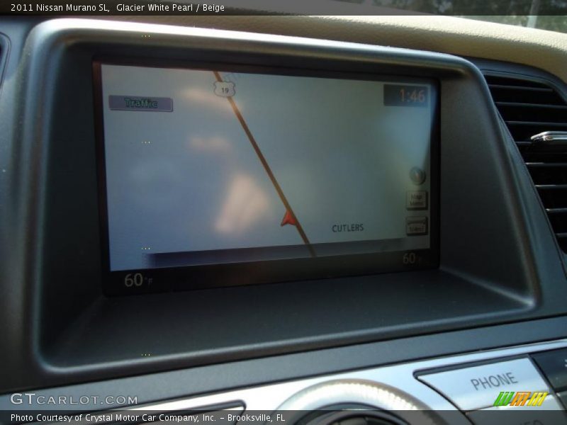Glacier White Pearl / Beige 2011 Nissan Murano SL