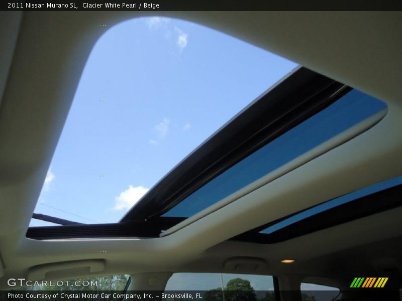 Glacier White Pearl / Beige 2011 Nissan Murano SL