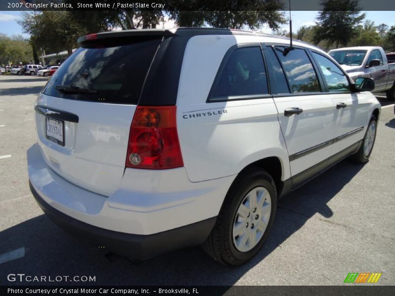 Stone White / Pastel Slate Gray 2007 Chrysler Pacifica