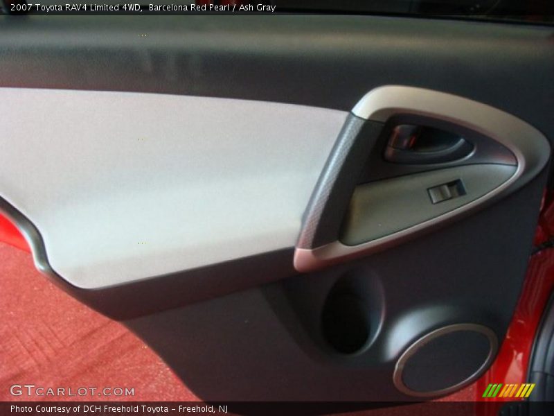 Barcelona Red Pearl / Ash Gray 2007 Toyota RAV4 Limited 4WD