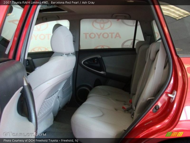 Barcelona Red Pearl / Ash Gray 2007 Toyota RAV4 Limited 4WD
