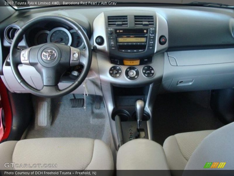 Barcelona Red Pearl / Ash Gray 2007 Toyota RAV4 Limited 4WD