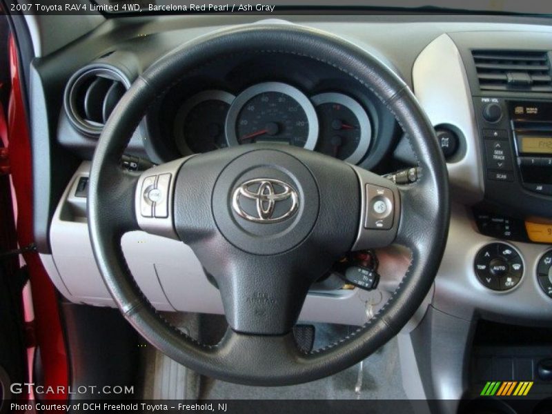 Barcelona Red Pearl / Ash Gray 2007 Toyota RAV4 Limited 4WD