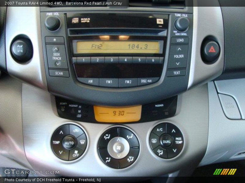 Barcelona Red Pearl / Ash Gray 2007 Toyota RAV4 Limited 4WD