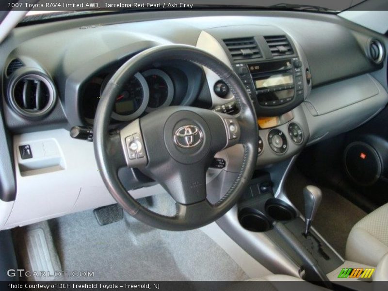 Barcelona Red Pearl / Ash Gray 2007 Toyota RAV4 Limited 4WD