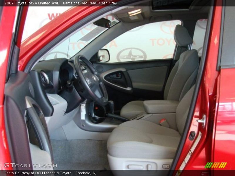 Barcelona Red Pearl / Ash Gray 2007 Toyota RAV4 Limited 4WD