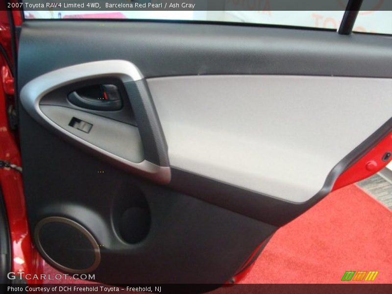 Barcelona Red Pearl / Ash Gray 2007 Toyota RAV4 Limited 4WD