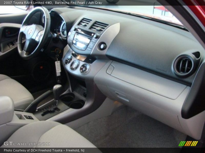 Barcelona Red Pearl / Ash Gray 2007 Toyota RAV4 Limited 4WD